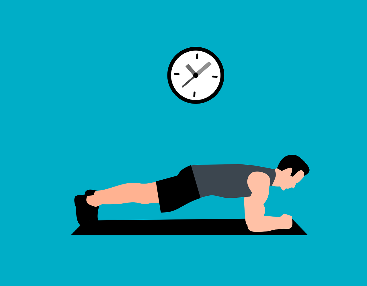 Plank Exercise Sport Workout Man  - mohamed_hassan / Pixabay