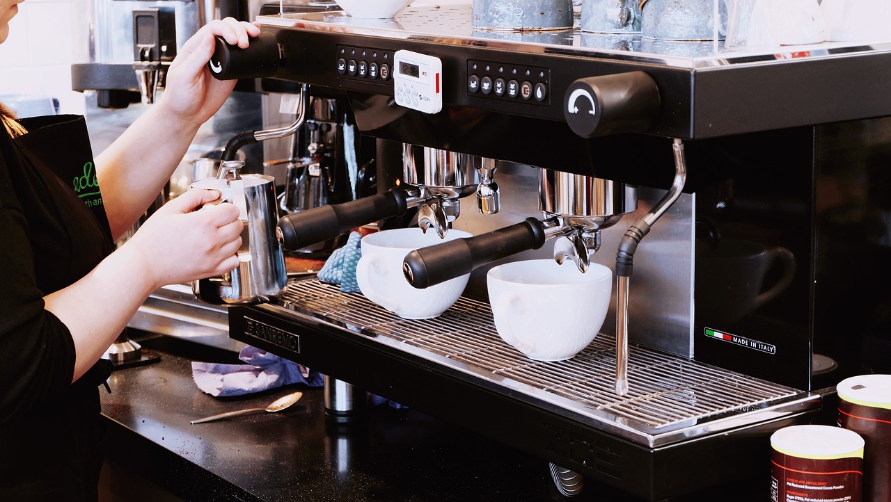 beverage, café, coffee machine