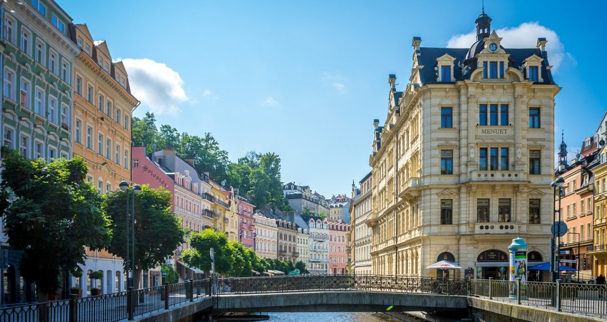 city, flow, czech republic