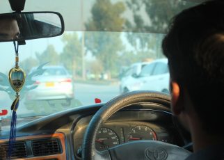 car glass, traffic, driving