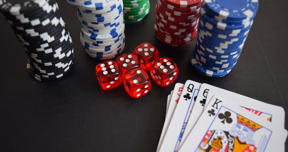 casino, chip, map