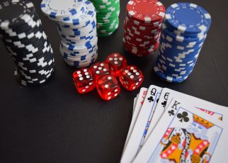 casino, chip, map