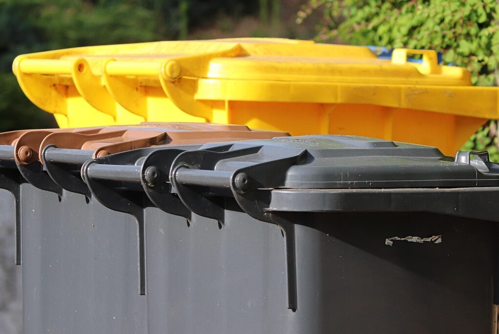 garbage cans, waste disposal, yellow bin, brown barrel, gray bin, garbage, household waste, disposal, environmental protection, responsibility, waste separation, separate, waste disposal, waste disposal, waste disposal, waste disposal, waste disposal, yellow bin, yellow bin, garbage, household waste